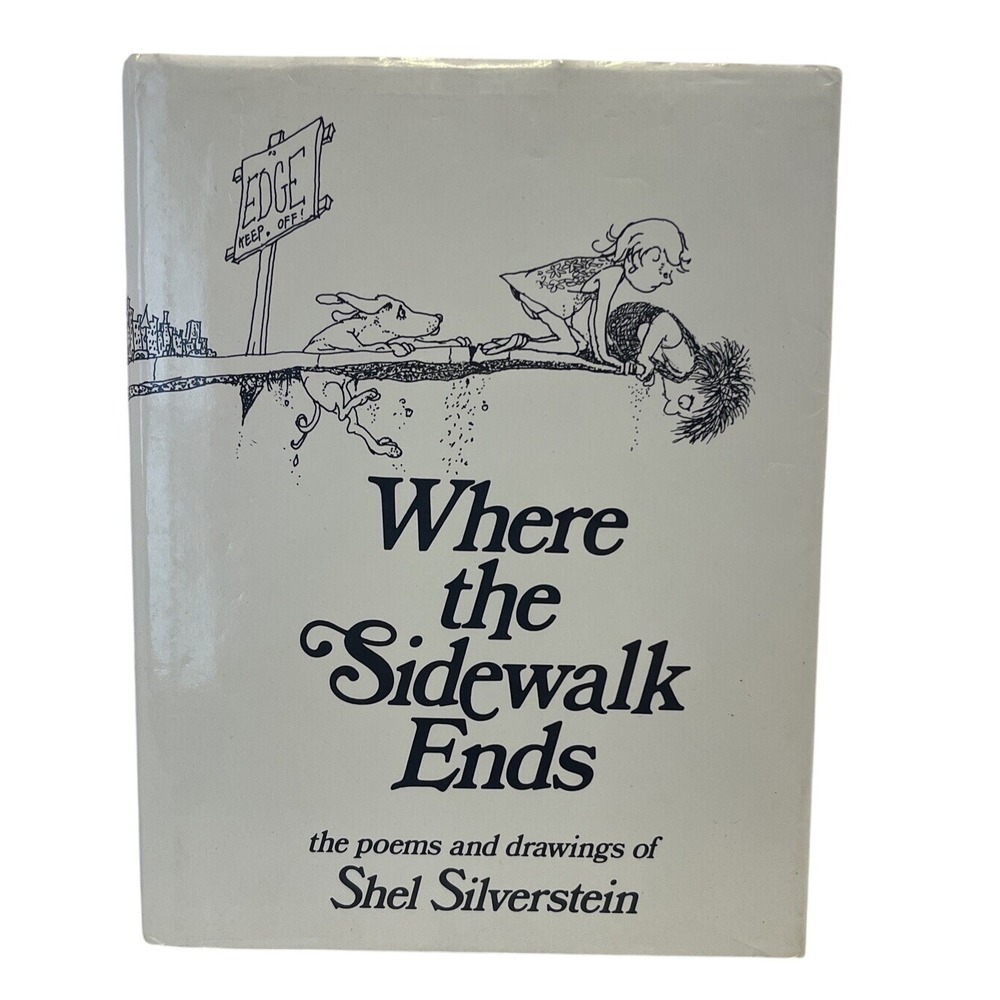 Where the Sidewalk Ends Shel Silverstein‎ Poems Drawings Childrens Book